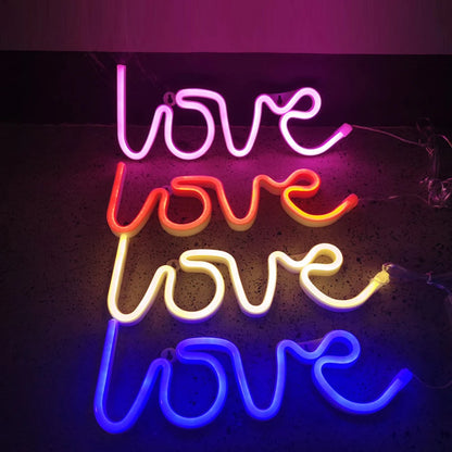 Valentine's Day Love Neon Light Sign Decoration