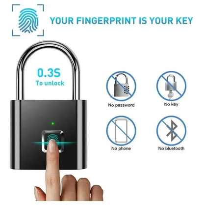 Fingerprint Lock Keyless Waterproof Anti-Theft Smart Lock