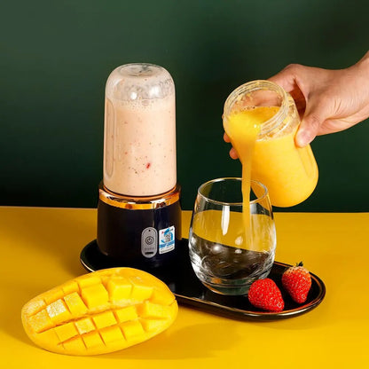 Portable Electric Blender Bottle with 6 Blades