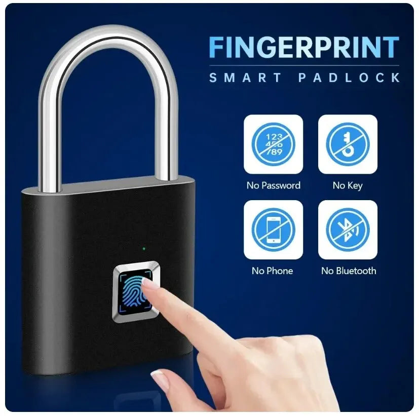 Fingerprint Lock Keyless Waterproof Anti-Theft Smart Lock