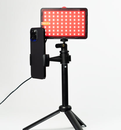 LED Photo/Video Light Kit with RGB Filters and Tripod