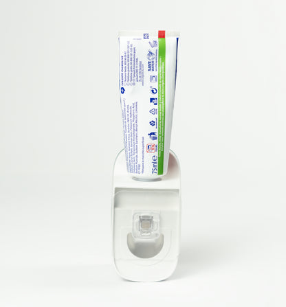 Suporte para escova de dentes de parede com dispensador